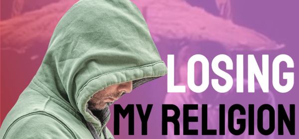 Students discussing REM's "Losing My Religion" in an English lesson