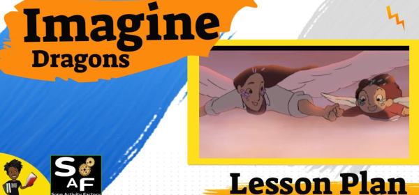 ESL students participating in Imagine Dragons 'Birds' lesson activities