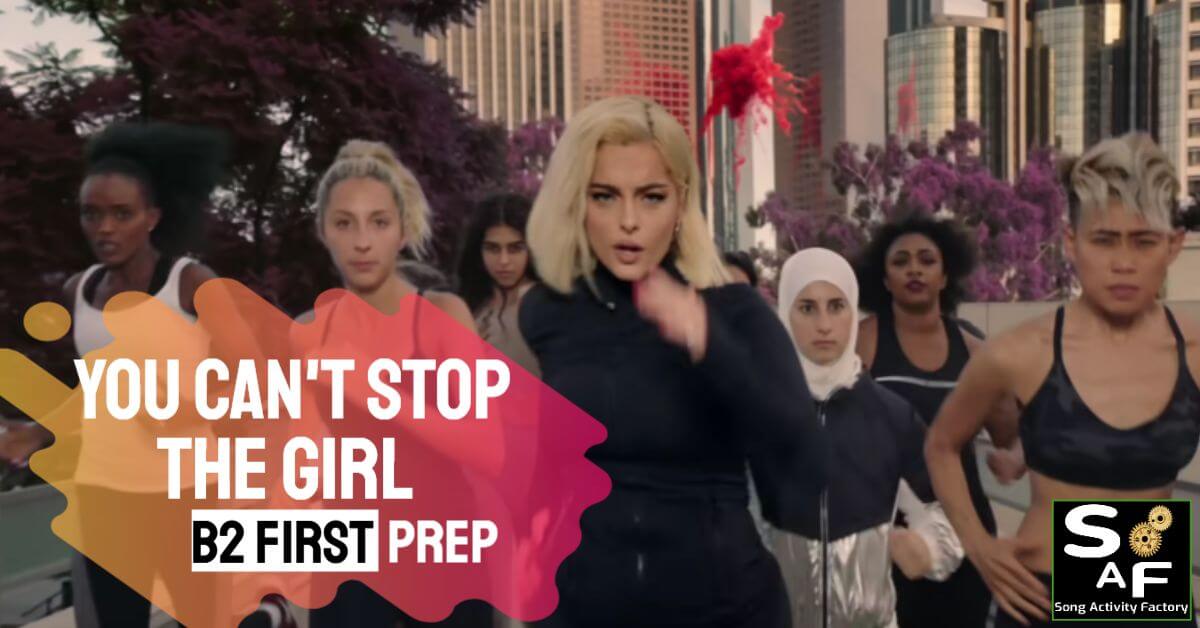 SL lesson using Bebe Rexha's song for FCE preparation and women's empowerment