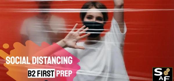 B2 First lesson plan comparing 'Six Feet Apart' by Alec Benjamin and Luke Combs