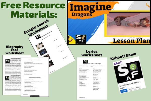 Free ESL Resource Materials Song Activity factory