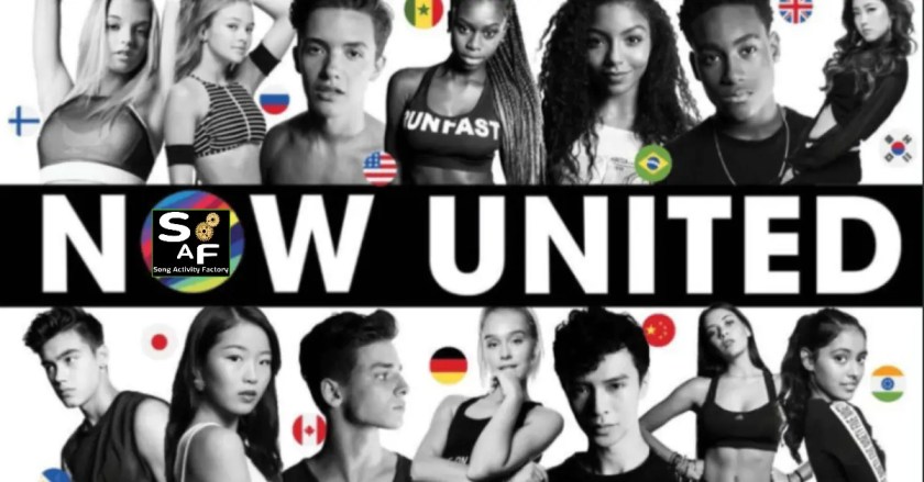 now united feel it now for ESL lesson plan