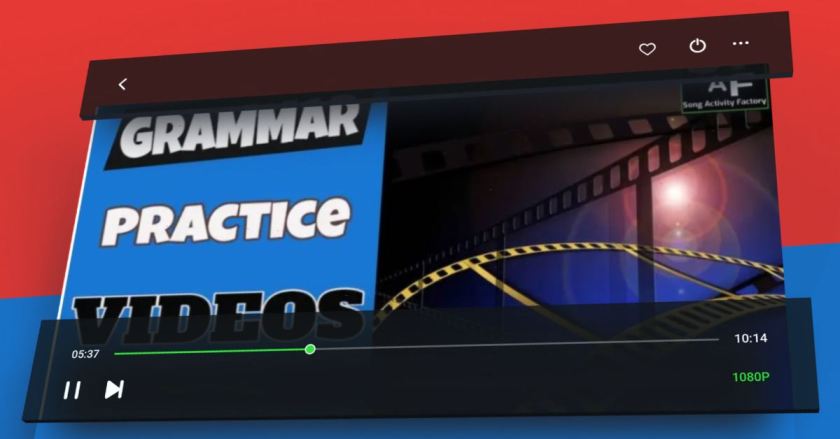 Free ESL EFL Grammar Practice videos Song Activity Factory