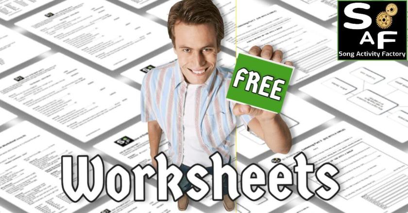 Collection of song-based worksheets for Cambridge B1 and B2 exams