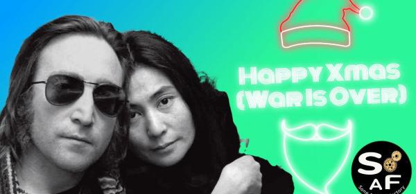 John Lennon and Yoko Ono with ‘Happy Xmas’ – ESL Song Lesson