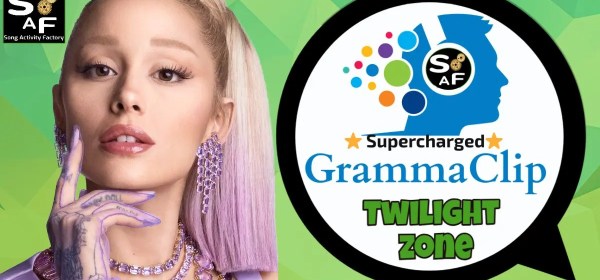 ESL lesson plan and listening activity using Ariana Grande’s song “Twilight Zone” for grammar, lyric interpretation, and English class engagement