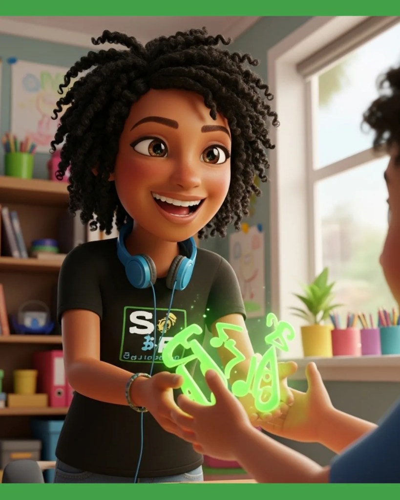 An infographic detailing the Skills+ stage of the MUSIC+ Framework, focused on vocabulary, grammar, and pronunciation for ESL learners.