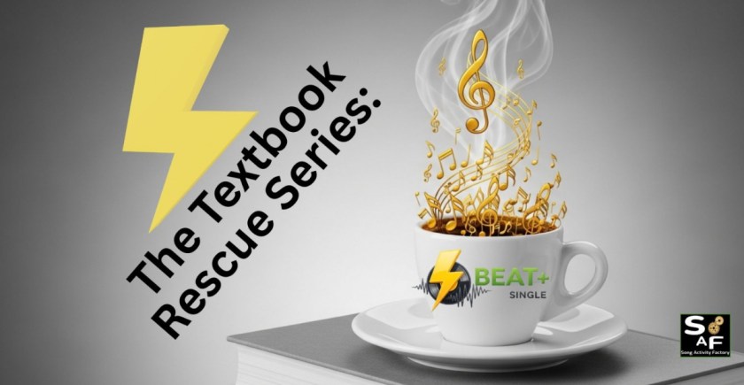 The BEAT+ Method Textbook Rescue Series: A "Soul Espresso" for the overworked innovator, turning leaden textbook drills into golden musical energy.