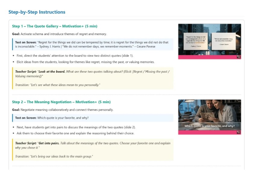 pdf content extract esl lesson music+ framework