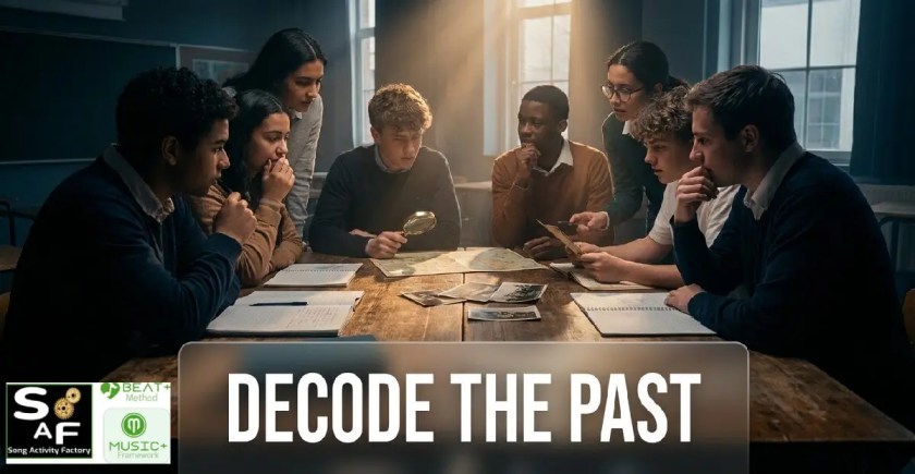 [CINEMATIC PHOTOGRAPH] Students acting as detectives to solve an active classroom mystery